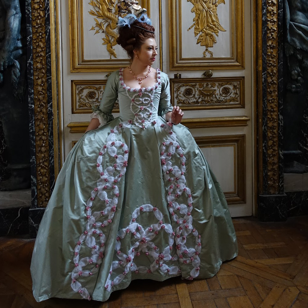 Evening Gown - Robe A La Francaise Rococo 18th