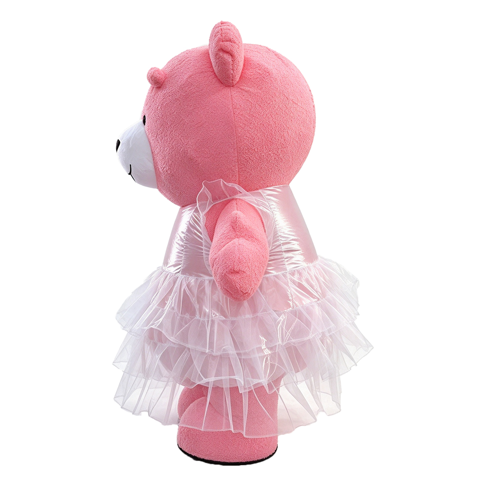 2m/2.6m Teddy Bear Suit Mascot - Wedding Dress review and price