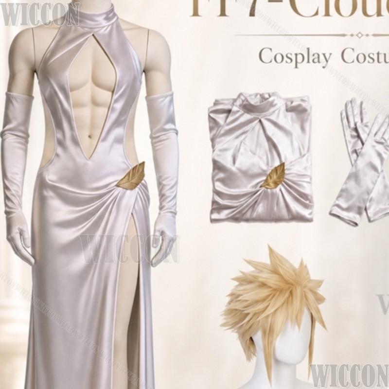 FF7 Cosplay Cloud High Slit We - Evening Gown review and price