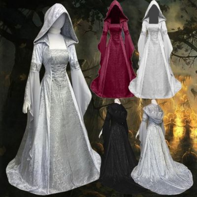 Women's Cosplay Costume Mediev - Wedding Dress review and price
