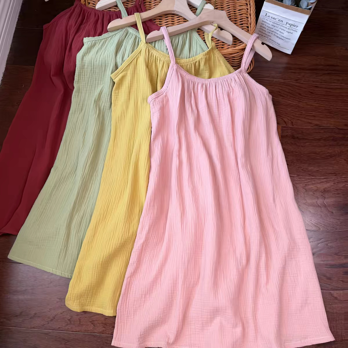 Women's 100% Cotton Gauze Sund - Midi Dress review and price