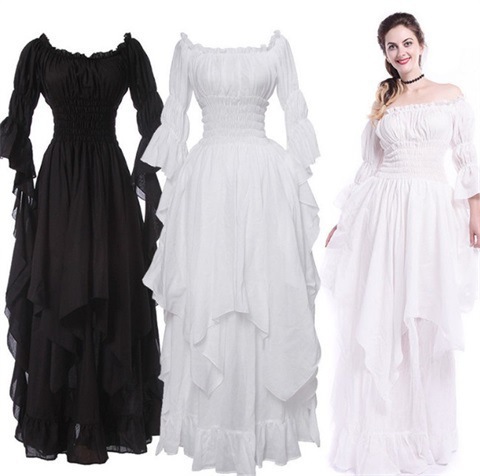 Medieval Dress Retro Off-The-S - Lace Dress review and price