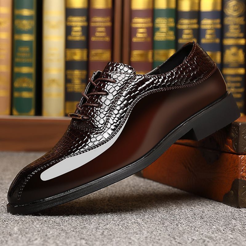 Men's Glossy Patent Leather Br - Formal Dress review and price