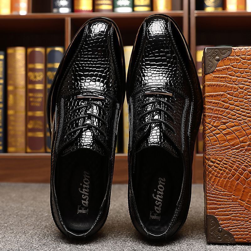 Men's Glossy Patent Leather Br - Formal Dress review and price