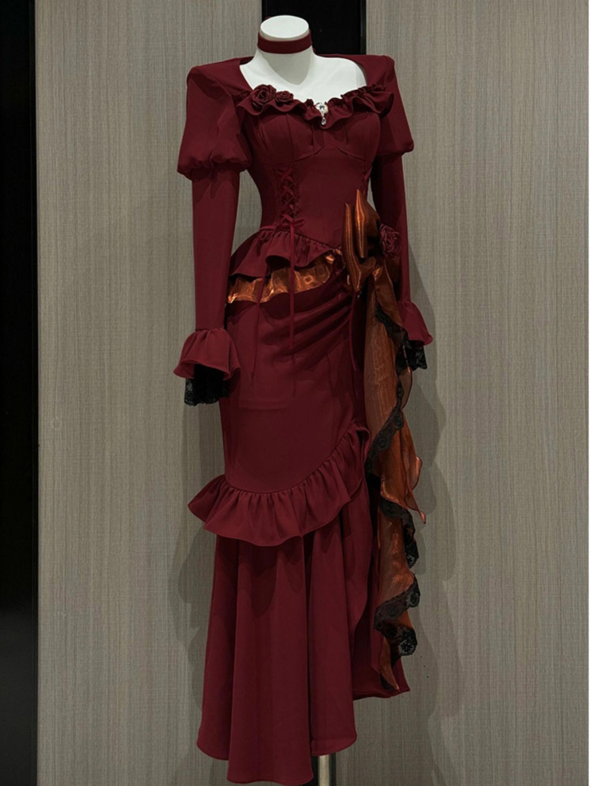 Spring Red Vintage Dress Women - Women'S Red Formal Wear review and price
