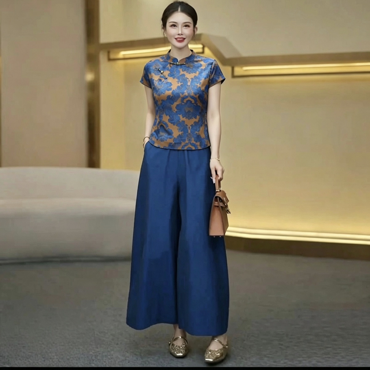 Silk Suit Summer Mother's New  - Silk Blouse review and price