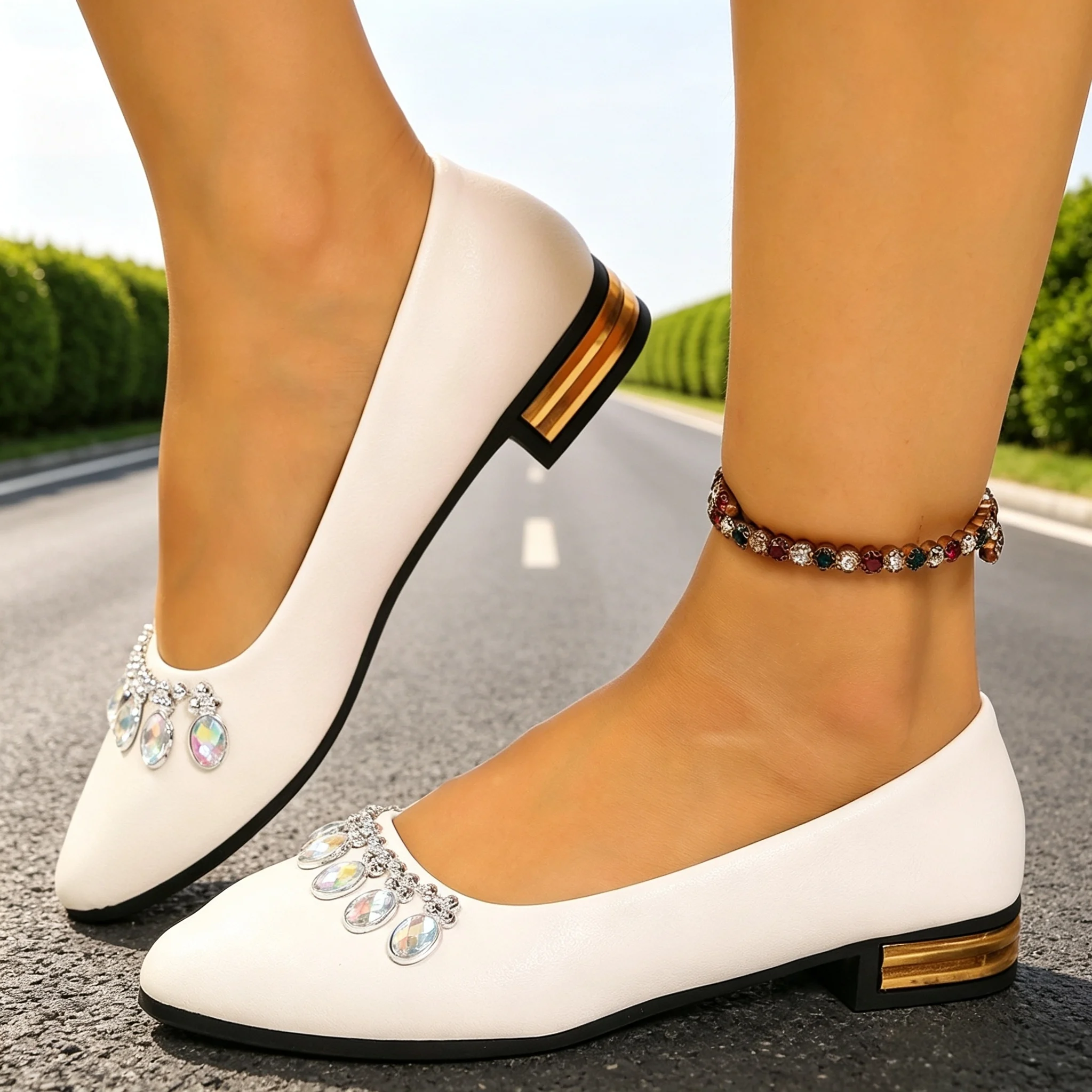 Women Flats Pointed Toe Ballet - Womens Heels review and price