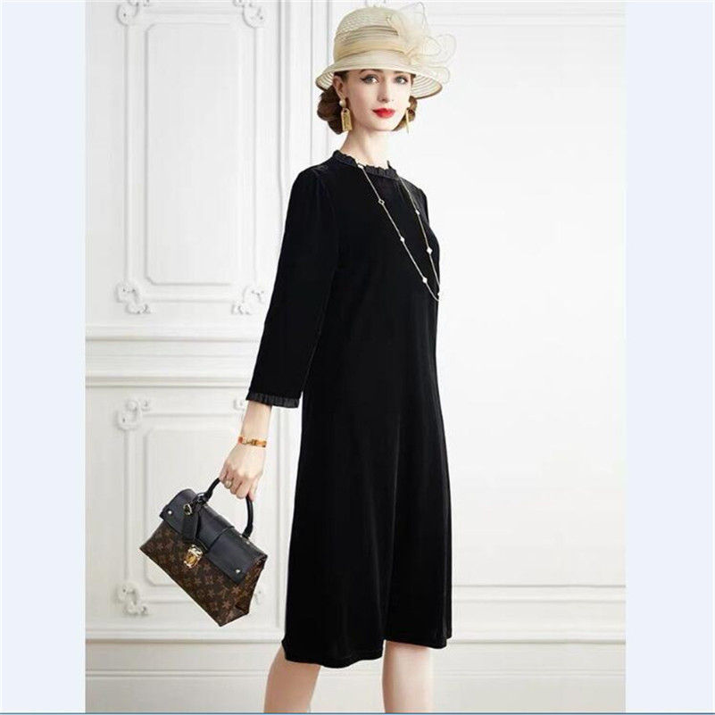 New Spring 2026 Women A-Line V - Midi Dress review and price