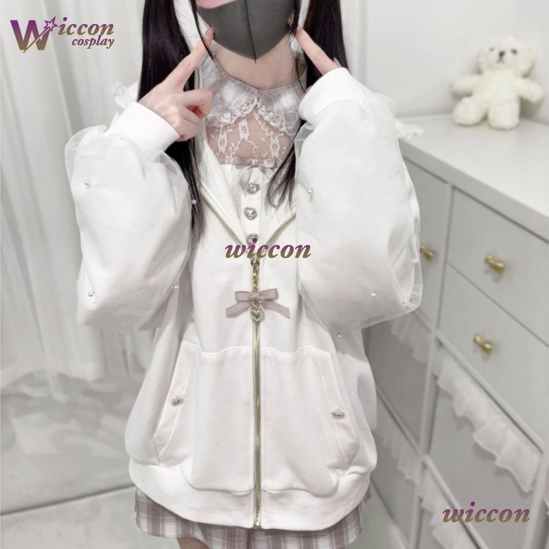 Rabbit's Ears Bow Hoodies Eleg - Formal Skirt review and price