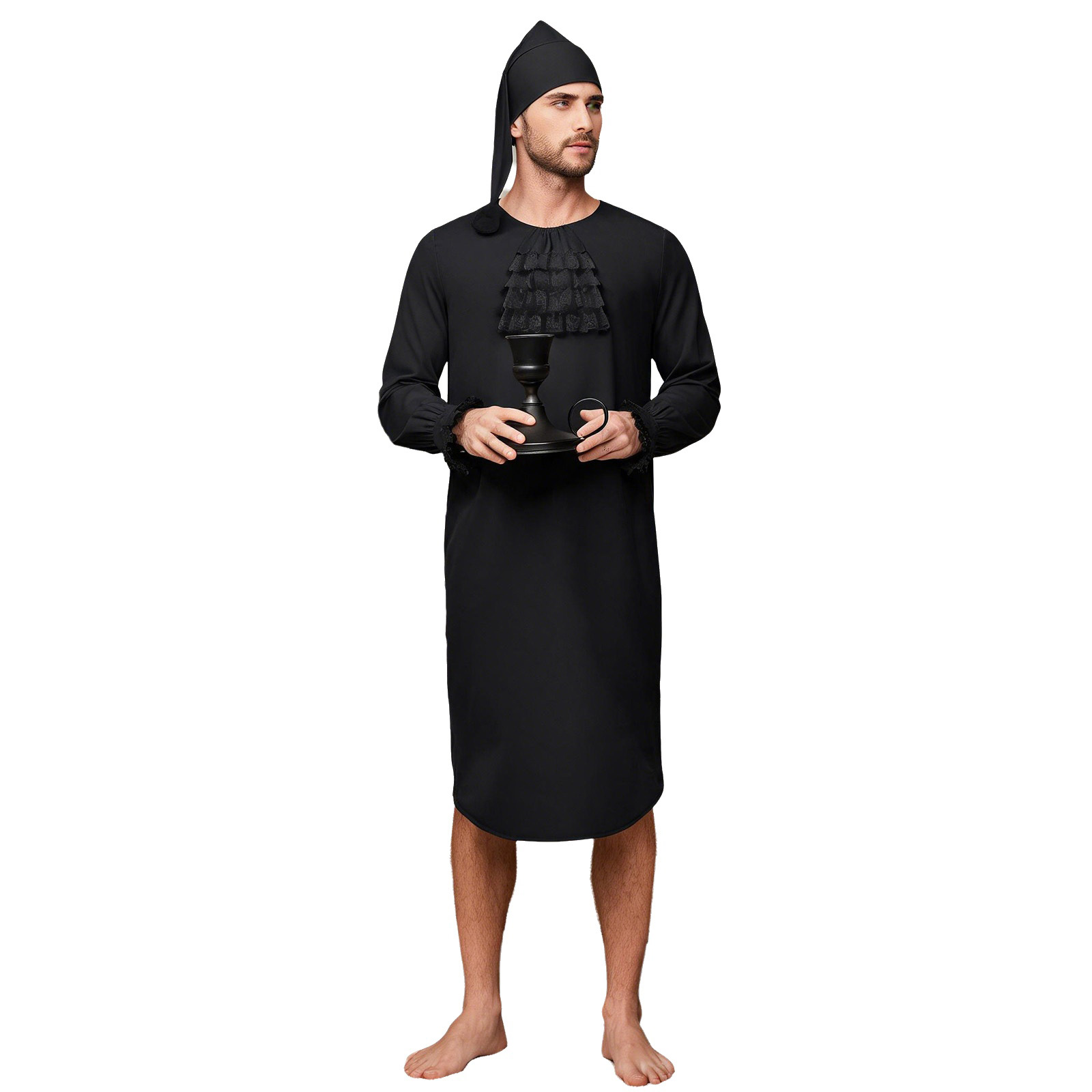 Mens Medieval Victorian Nightg - Lace Dress review and price