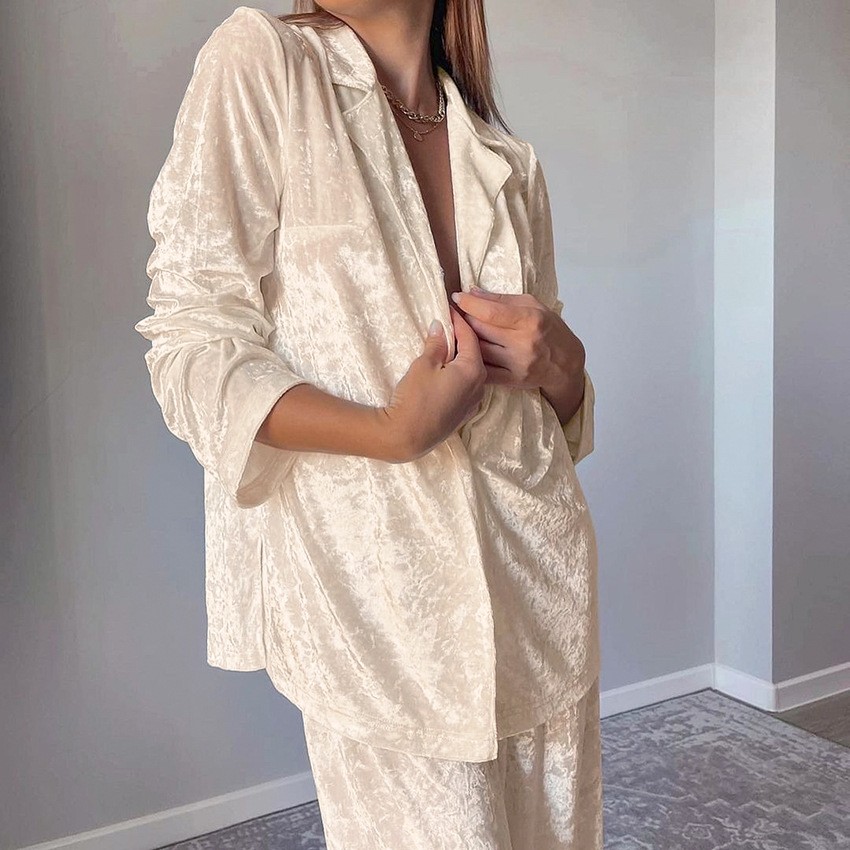 Lounge Pj Nightwear Pyjamas Ve - Womens Blazer review and price