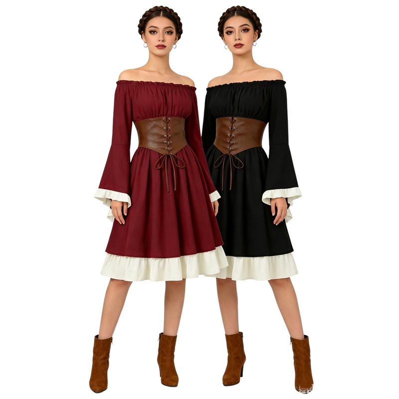 Medieval Renaissance Midi Dres - Midi Dress review and price