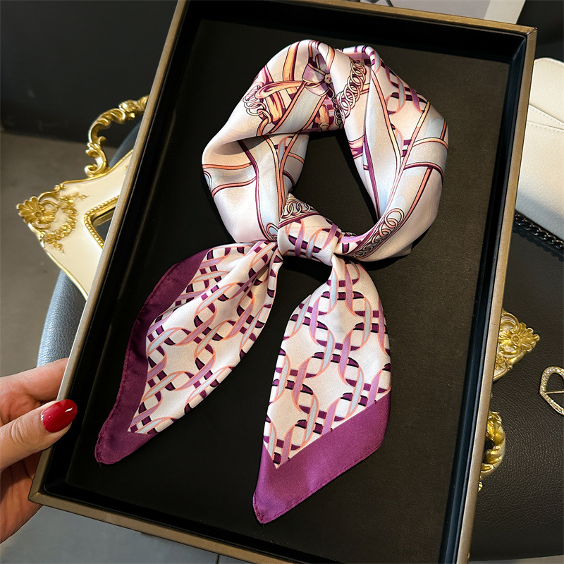 Luxury Female Square Scarf Cha - Silk Blouse review and price