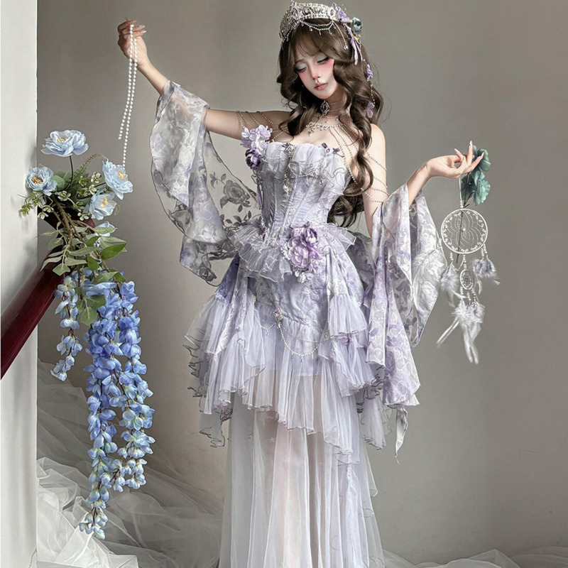 Violet Poetry Fog Lolita Dress - Formal Dress review and price